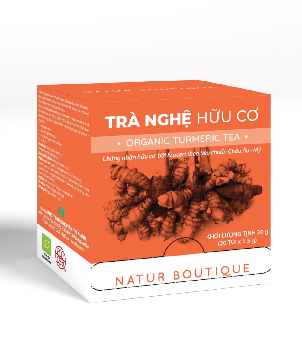 trà nghệ hữu cơ