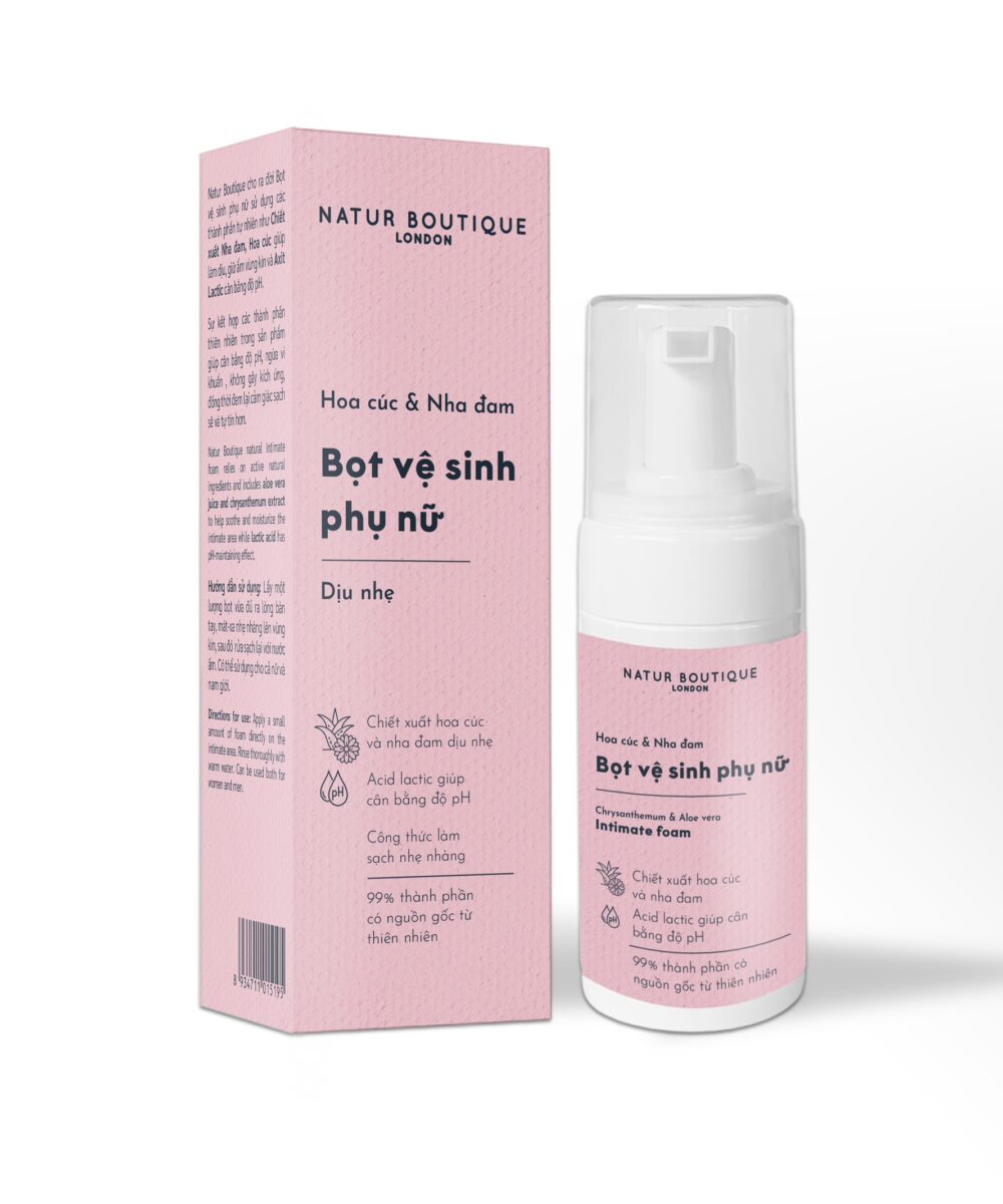 BỌT VỆ SINH PHỤ NỮ HOA CÚC & NHA ĐAM
