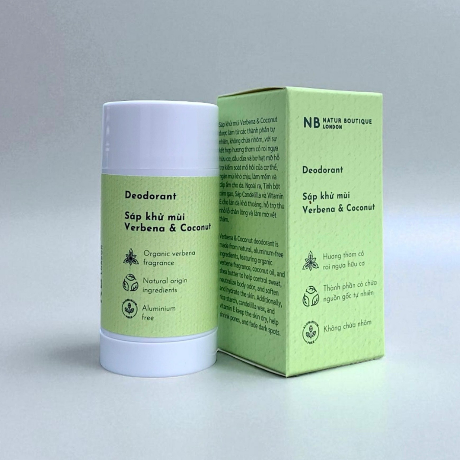 SÁP KHỬ MÙI VERBENA & COCONUT